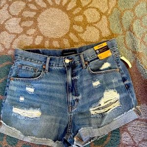 NWT Aeropostale Jean Shorts size 14
